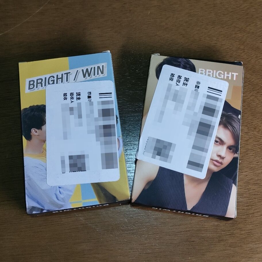 winwin グリーティングカード　brightwin BrightWin】かっこいいブライトがいっぱい Lomoカード 30PCS×8
