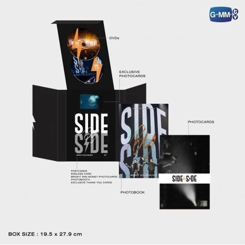 【新品未開封】BrightWin SIDE BY SIDE コンサートDVD DVD ボックスセット SIDE BY SIDE BRIGHT WIN CONCERT ブライト