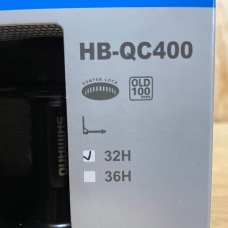 フロントハブ　シマノ　HB-QC400
