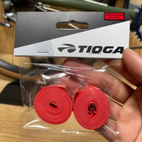 ナイロンリムフラップ 700x17mm (622) 2本セット RED