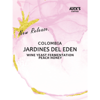 100g/250g トップスペシャルティ/COLOMBIA Finca Jardiness Del Eden Wine Yeast Peach Honey