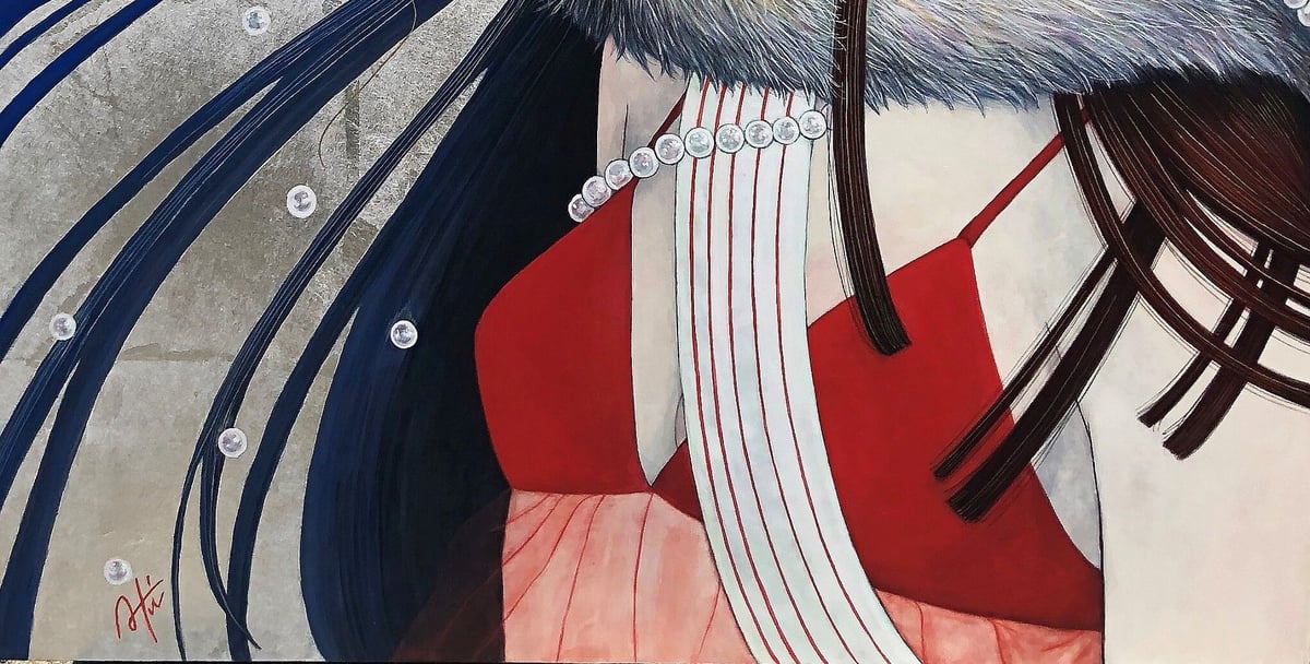 イヂチアキコ [嘘つきな子、P12号] | 画廊くにまつ青山