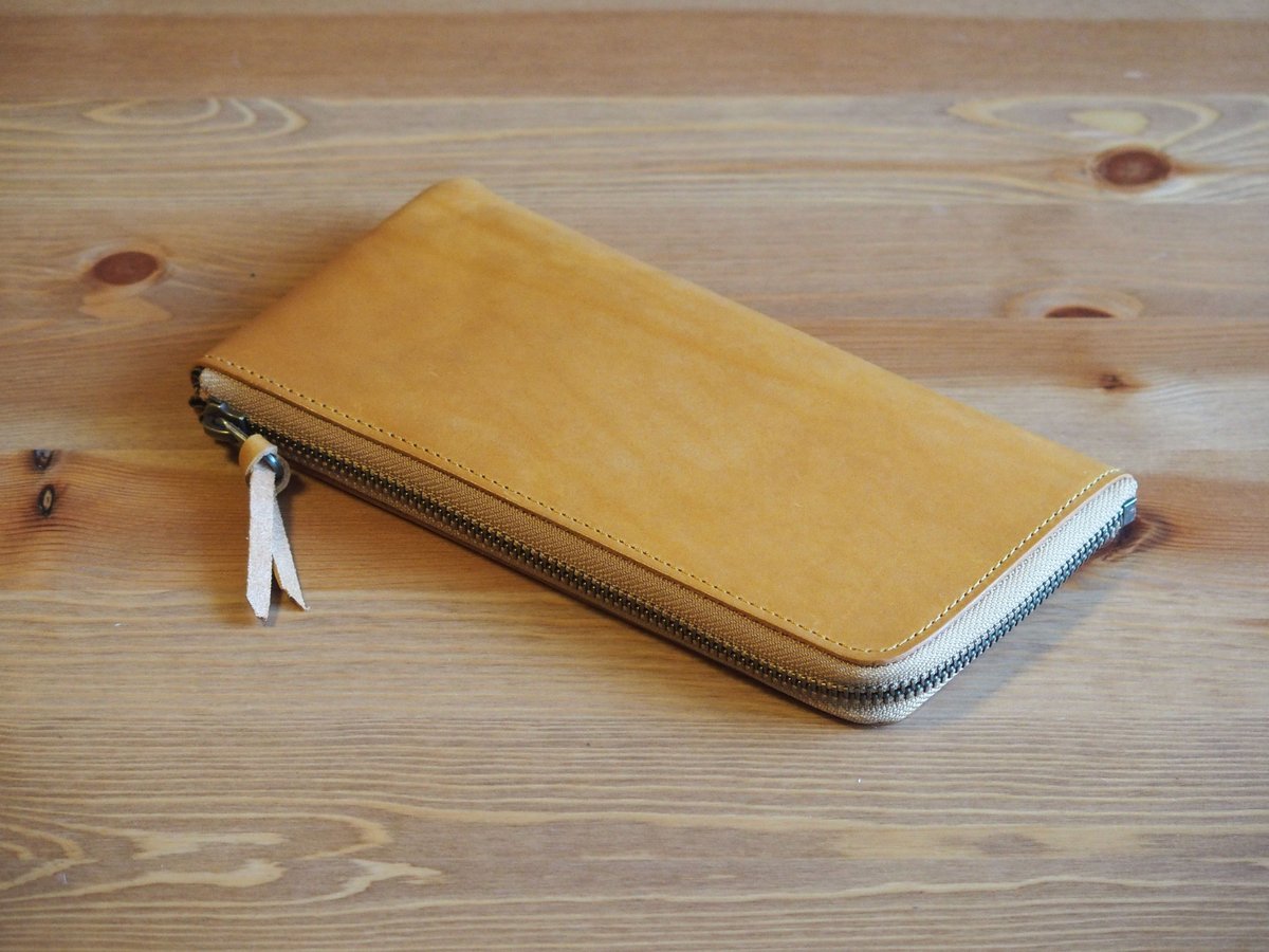 toto⭐︎　OUR スリムなレザー長財布 スリムなレザー長財布 – OURHOME