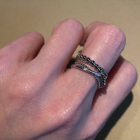 MIX ring ear cuff