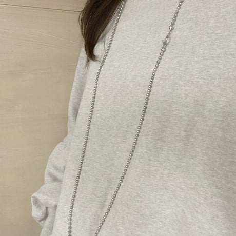 超ロングサージカルステンレスネックレス