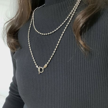 超ロングサージカルステンレスネックレス