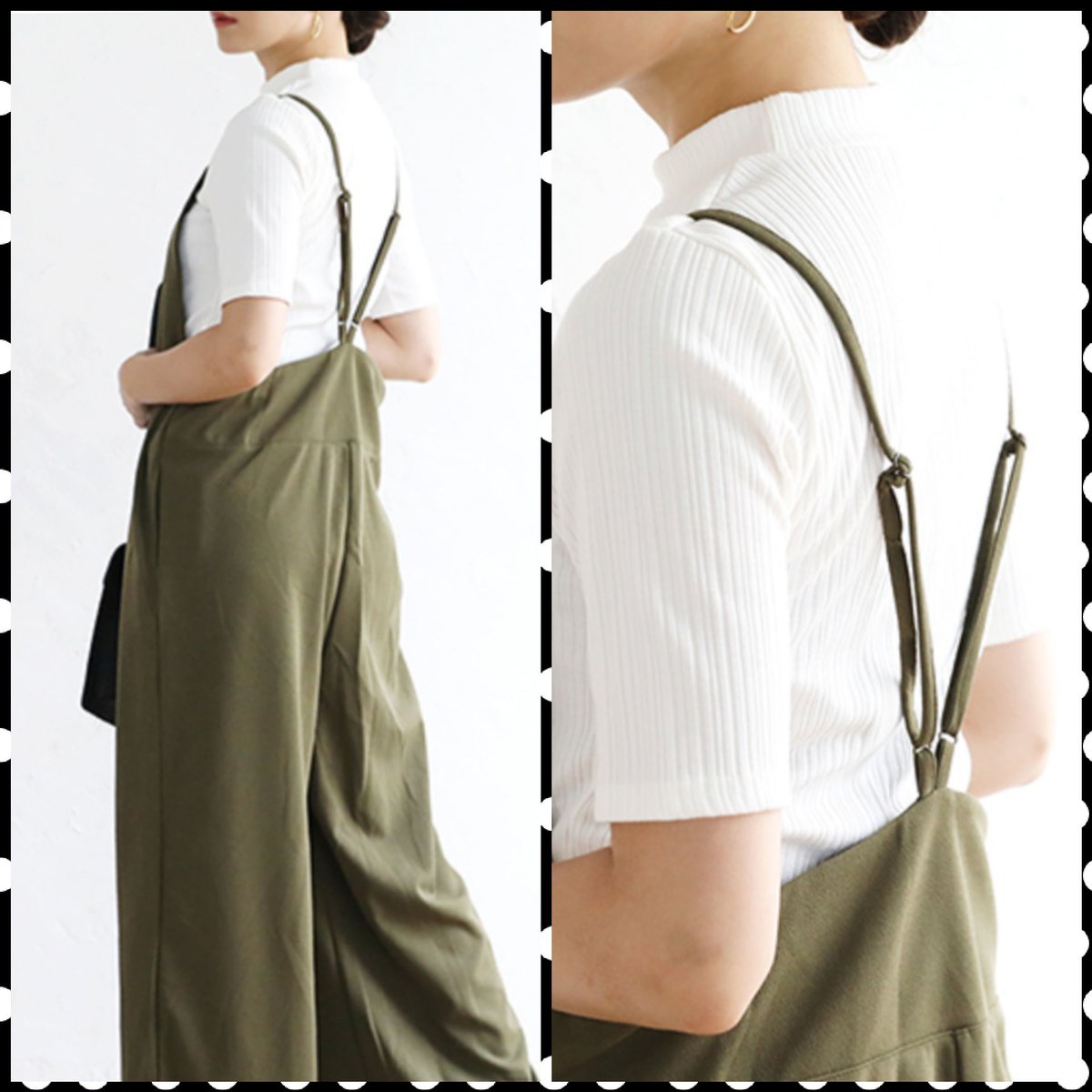 柔らかサロペット | Rosier Doree