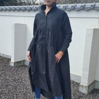 ティアードロングシャツワンピース