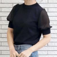 LILLYLYNQUEシースルーニット