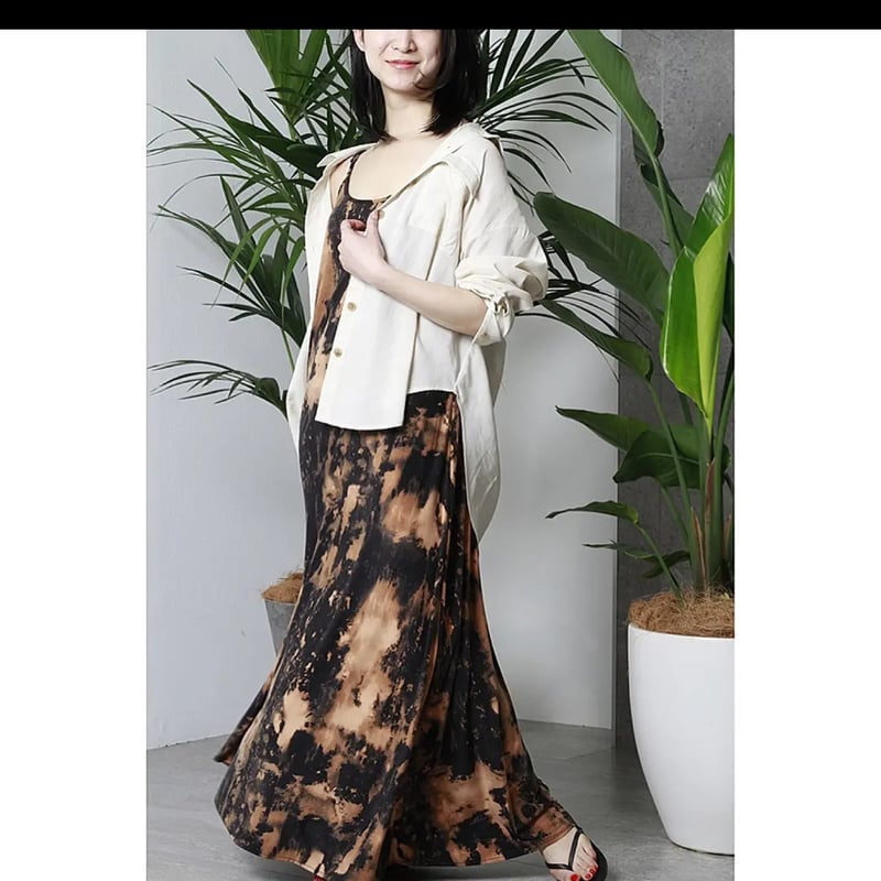 Rosieeタイダイ柄キャミワンピース | Rosier Doree