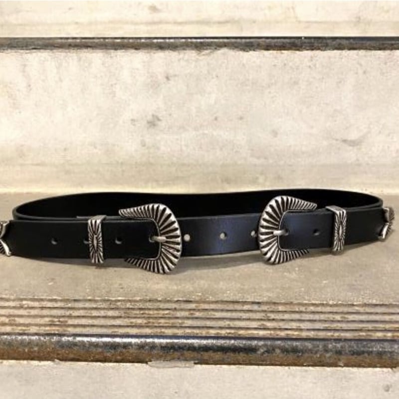 本革ダブルベルト | Rosier Doree 本革ダブルベルト | Rosier Doree