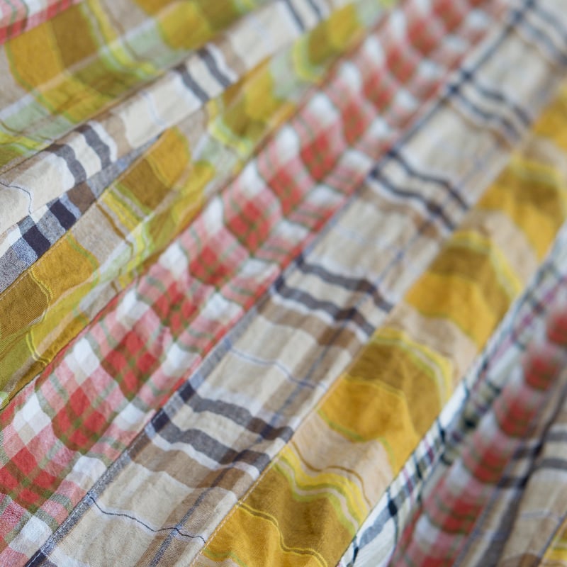 太陽のワンピース/大地の鼓動と太陽の恵みのパッチワーク | 十 色 社