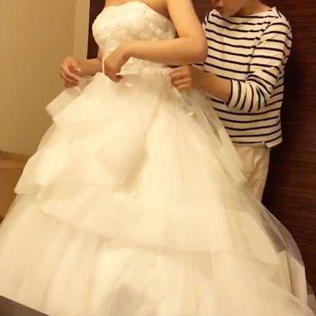 十色社  ウエディングドレスお仕立て
