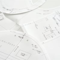 型紙単品　仕立屋さんキットNo.001 ノーカラーブラウス 八分袖・半袖