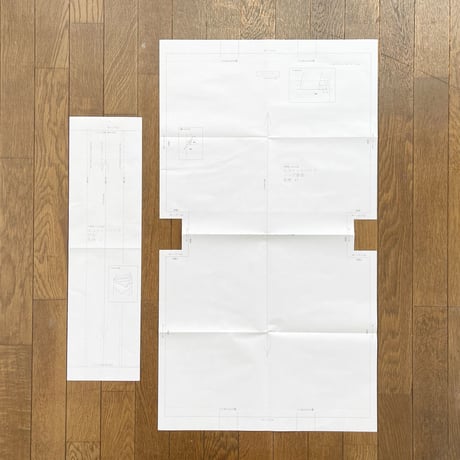洋裁レシピ　仕立屋さんキット 布小物 No.001 エコトートバッグ