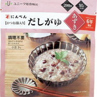【在庫限り 特価】にんべん かつお節入り だしがゆ　あずき