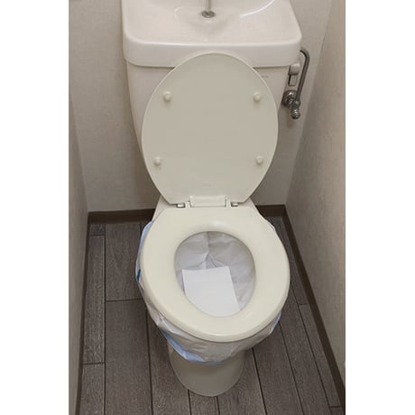 非常用トイレ くるくるトイレ 20回