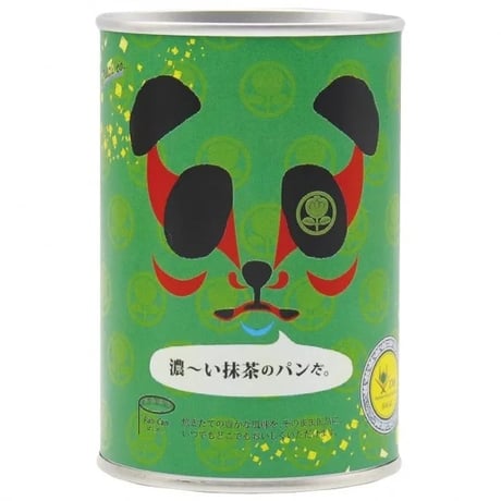 パンだ缶 パンの缶詰　濃～い抹茶