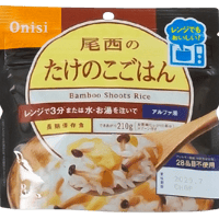 80ｇ 尾西のレンジ +（プラス）たけのこごはん
