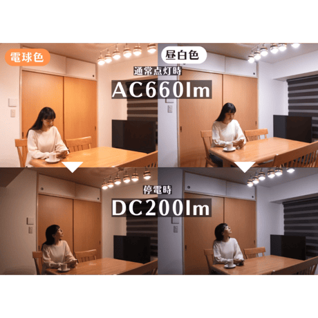 停電時に自動点灯　いつでもランプtsuita ツイタ