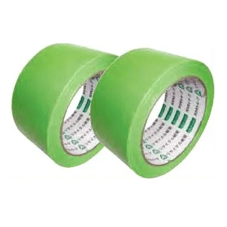 養生テープ 緑 5cm幅x25m巻 10巻組