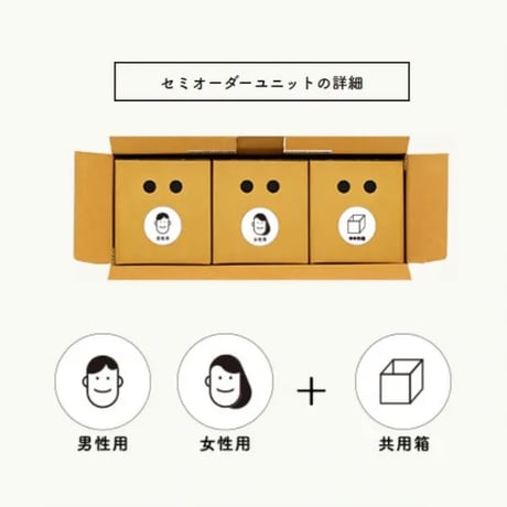 【防災士選定！人気セット】 防災備蓄セットbibo　男性×女性セット（コンテナ）