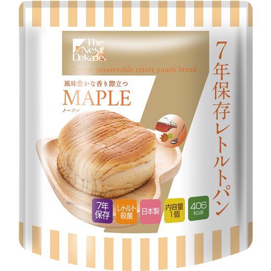 【姫】【120袋セット】　7年保存レトルトパン＋レトルトごはん 50袋入】The Next Dekade 7年保存レトルトパン | BOUSAI FARM-