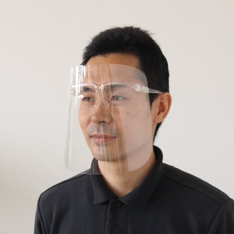 【5枚組】眼鏡付き フェイスシールド