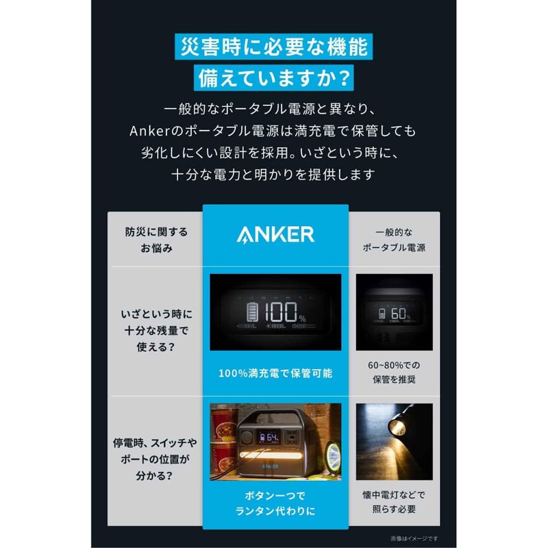Anker 522 ポータブル電源 (PowerHouse 320Wh) | BOUSAI F