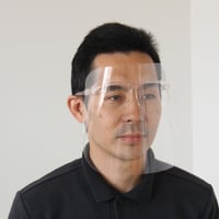 【交換用10枚】眼鏡付き フェイスシールド 交換用