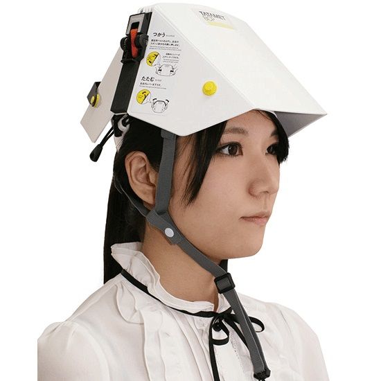 ◆全国送料無料◆未使用品◆たためる防災用ヘルメット　タタメットＢＣＰ　8個セット 折りたたみ式ヘルメット タタメットBCP（400-878） | BOUSAI FARM-防災