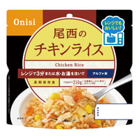80ｇ 尾西のレンジ +（プラス）チキンライス