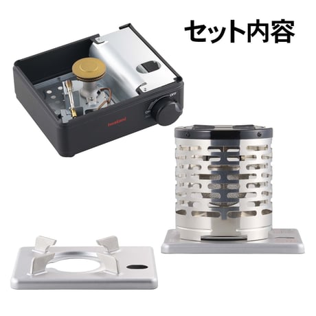 イワタニ カセットフーこんろ＆ストーブ イザまる