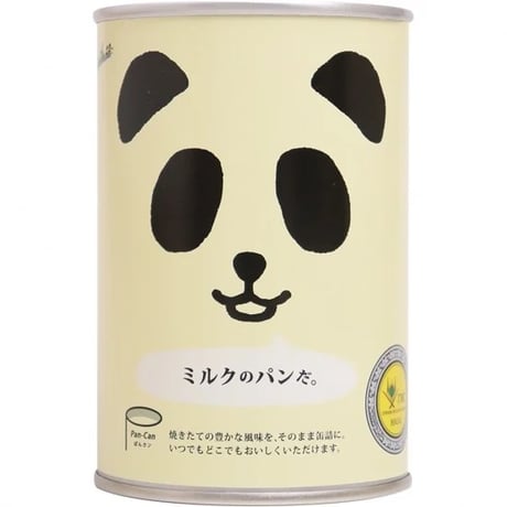 パンだ缶 パンの缶詰　ミルク