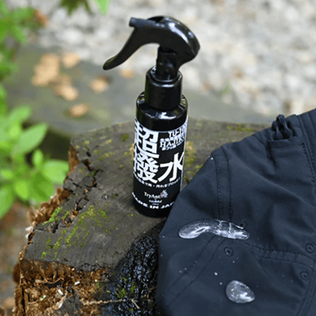 フッ素不使用！超撥水を実現した ハイペック撥水剤「HAJIKU」