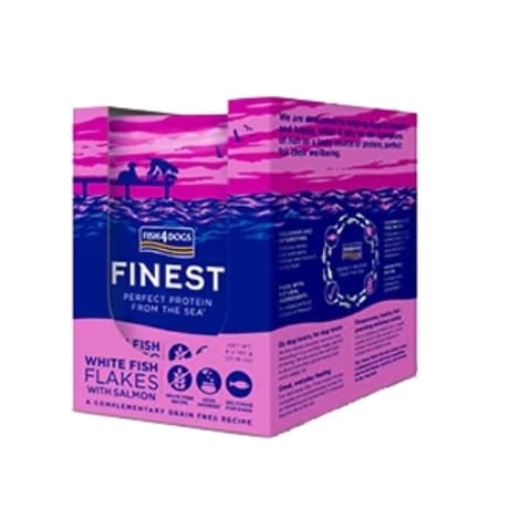 フィッシュ4ドッグ　フレークシリーズ　ホワイトフィッシュフレーク 100g×6