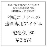 沖縄エリア専用追加送料アイテム　宅急便80