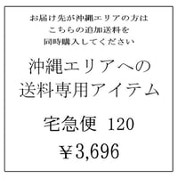 沖縄エリア専用追加送料アイテム　宅急便120