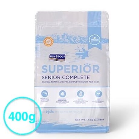 フィッシュ4ドッグ スーペリアシリーズ　スーペリア ウェイトコントロール 400g