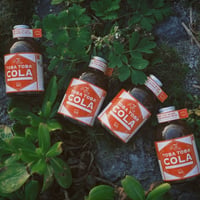 =送料無料= 4本セットTOBA TOBA COLA クラフトコーラシロップ(中)