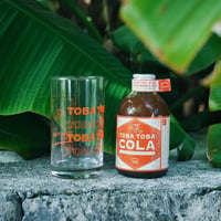 オリジナルグラスセット=TOBA TOBA COLA クラフトコーラシロップ(中) とオリジナルグラス