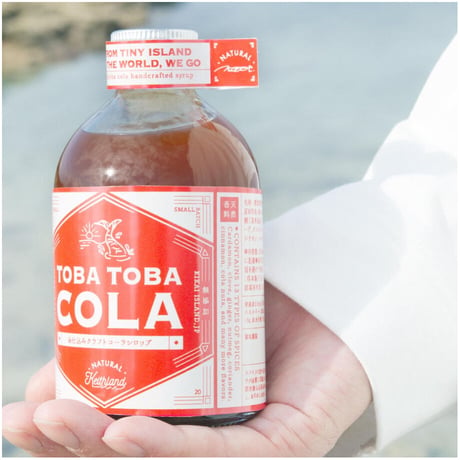 オリジナルグラスセット=TOBA TOBA COLA クラフトコーラシロップ(中) とオリジナルグラス