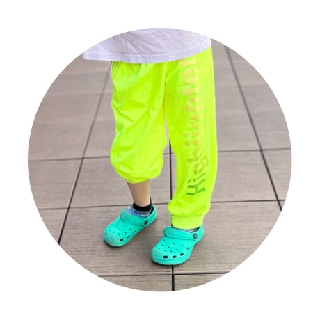 Highlighterオリジナルネオンカラーパンツ　イエロー