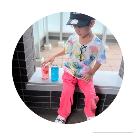 Highlighterオリジナルネオンカラーパンツ　ピンク