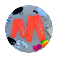 Highlighterオリジナル　ネオンカラーパンツ　オレンジ