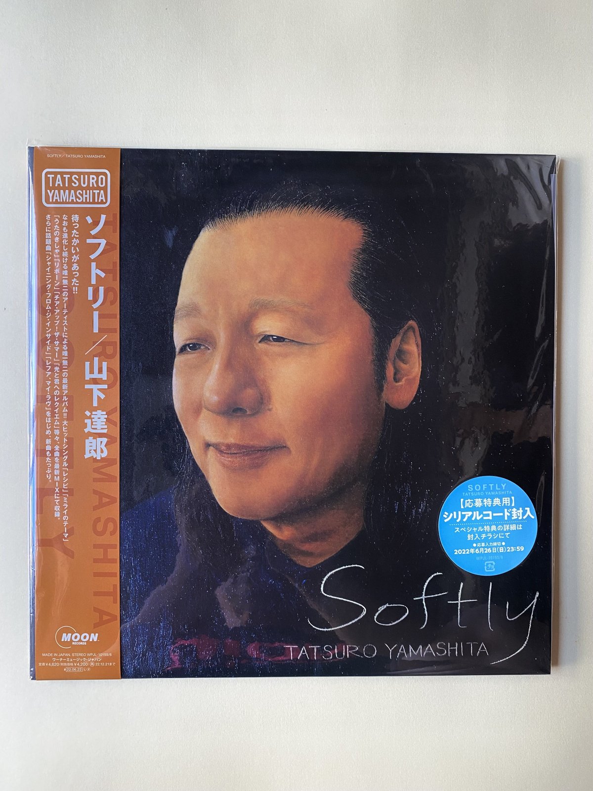 山下達郎 ソフトリー アナログ盤 メガジャケット付き 山下達郎/ Softly