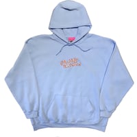 3D LOGO HOODIE  BL