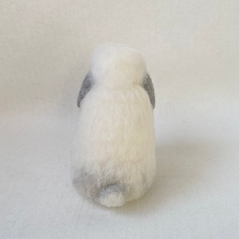 ホーランドロップの羊毛うさぎ［フロスティ］ | 103WORKS