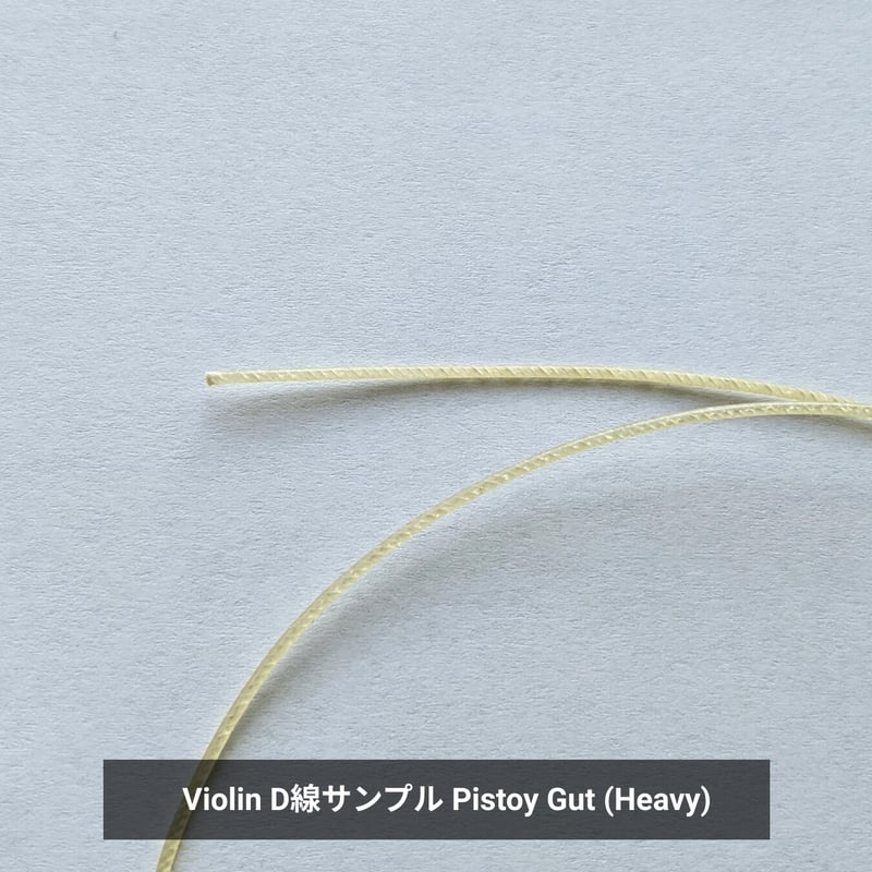 Gamut ガット弦 ヴァイオリン D線(Pistoy) Heavy+ 1.10 Varni