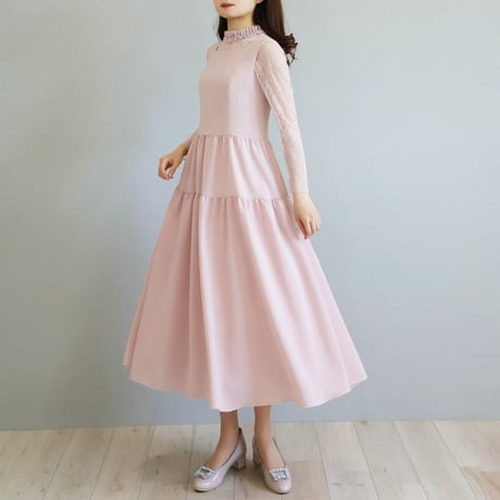 ストレッチレース ラッフルカラーインナー【JM1429BF】